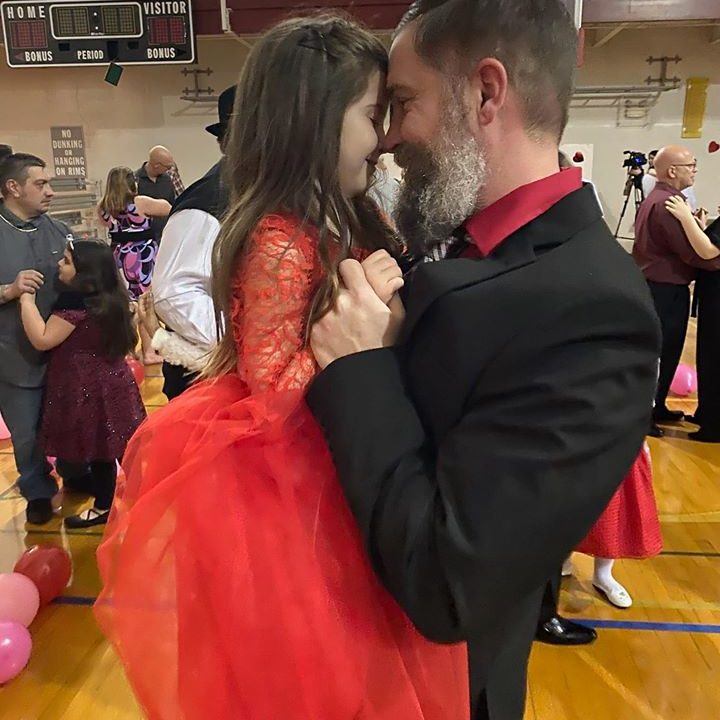 Father and Daughter Valentine Dance