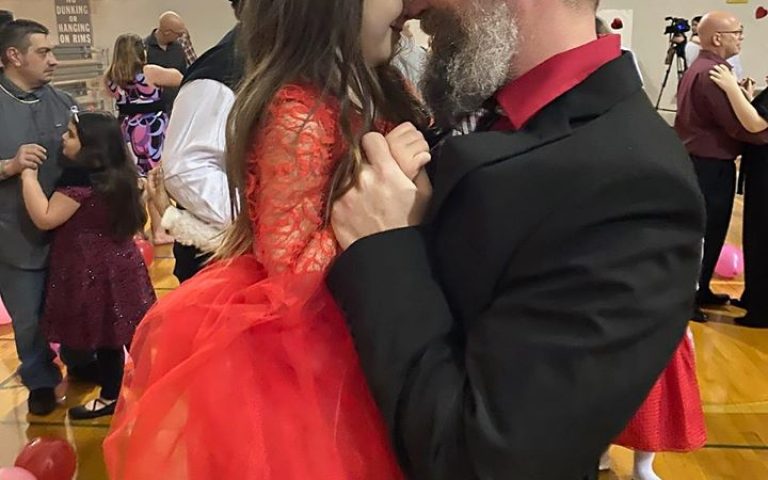 Father and Daughter Valentine Dance